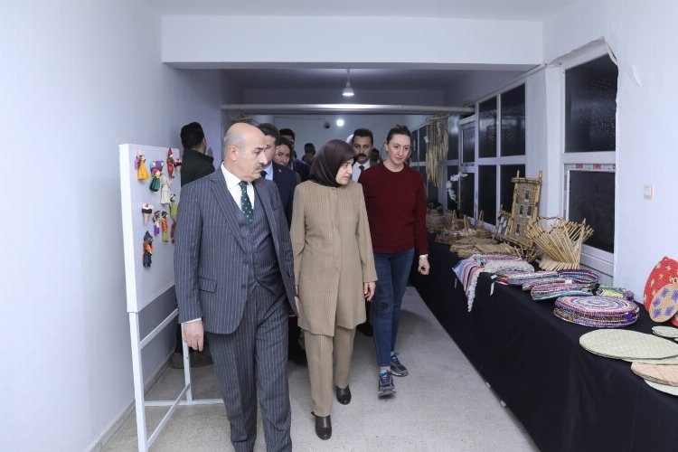 Mardin Valisi'nden kadın kooperatiflerini ziyaret etti
