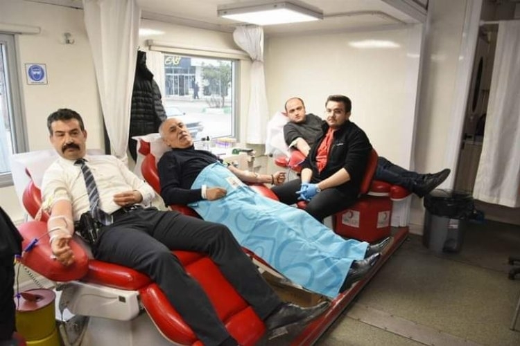 Rekor düzeyde Yenişehir'de kan bağışı